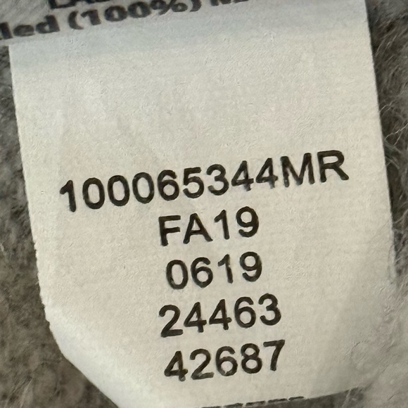 Charter Club 100% Cashmere Heather Gray Luxury Sweater XL Soft Classic Crewneck - Picture 10 of 12